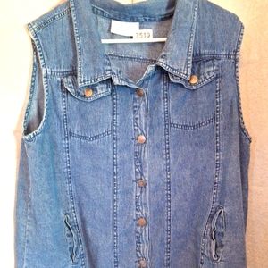 XLarge Denim top #7510